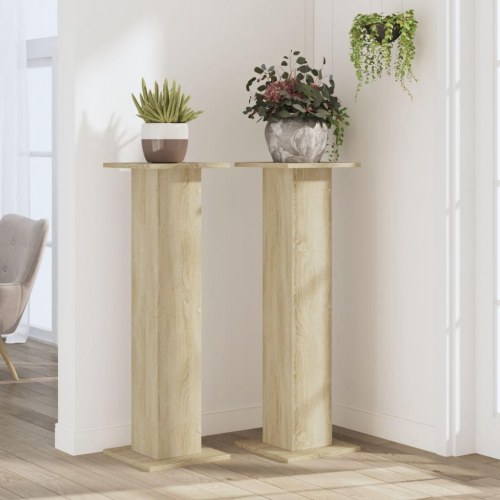 Plantestativer 2 stk. 30 x 30 x 95 cm - sonoma-eg