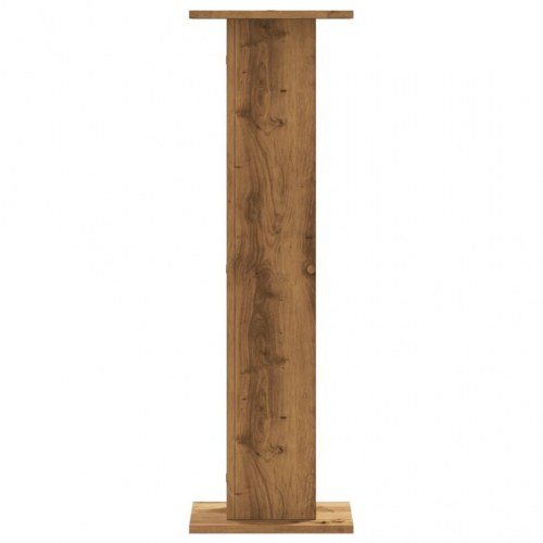 Plantestativer 2 stk. 30 x 30 x 95 cm - egetræsfarve