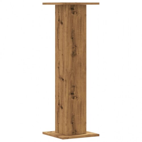 Plantestativer 2 stk. 30 x 30 x 95 cm - egetræsfarve