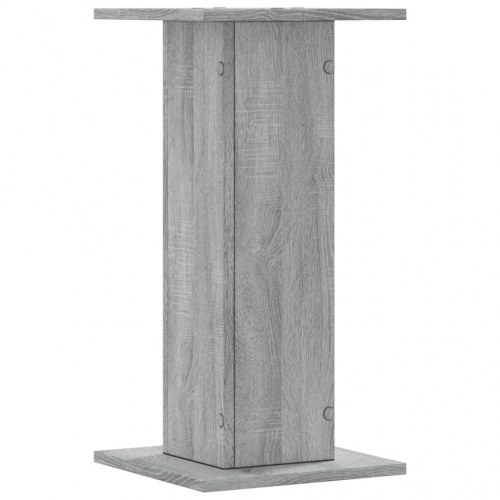 Plantestativer 2 stk. 30 x 30 x 60 cm - grå sonoma-eg