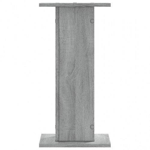 Plantestativer 2 stk. 30 x 30 x 60 cm - grå sonoma-eg