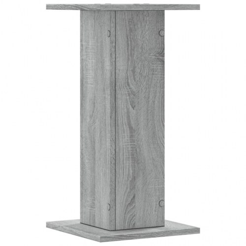 Plantestativer 2 stk. 30 x 30 x 60 cm - grå sonoma-eg