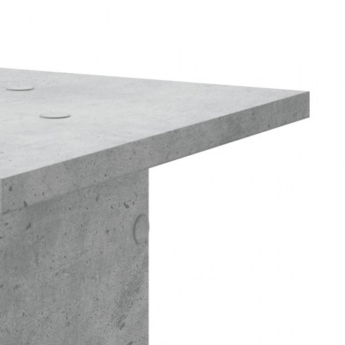 Plantestativ 2 stk. 30 x 30 x 80 cm - betongrå