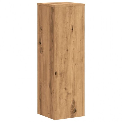 Plantestativer 2 stk. 25 x 25 x 80 cm - egetræsfarvet