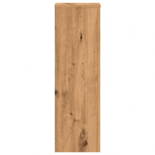 Plantestativer 2 stk. 25 x 25 x 80 cm - egetræsfarvet