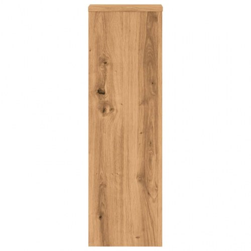 Plantestativer 2 stk. 25 x 25 x 80 cm - egetræsfarvet
