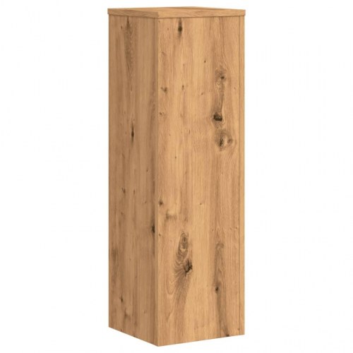 Plantestativer 2 stk. 25 x 25 x 80 cm - egetræsfarvet