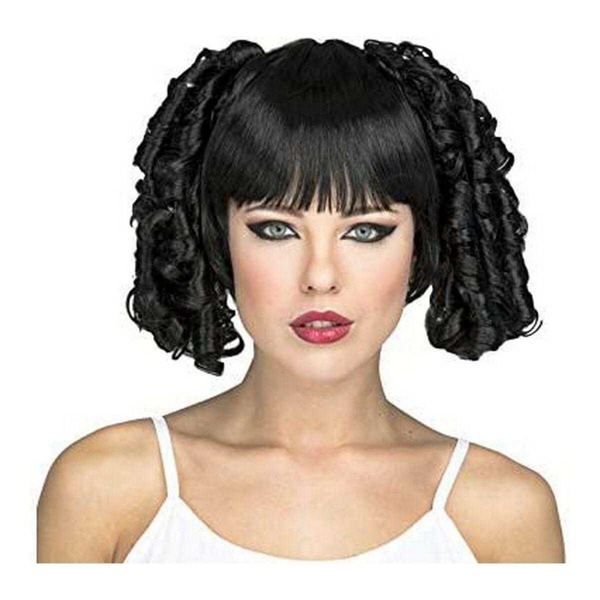 Menina paryk - brunette, størrelse S