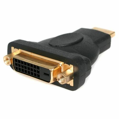 Startech HDMI til DVI-adapter - sort, forgyldte stik