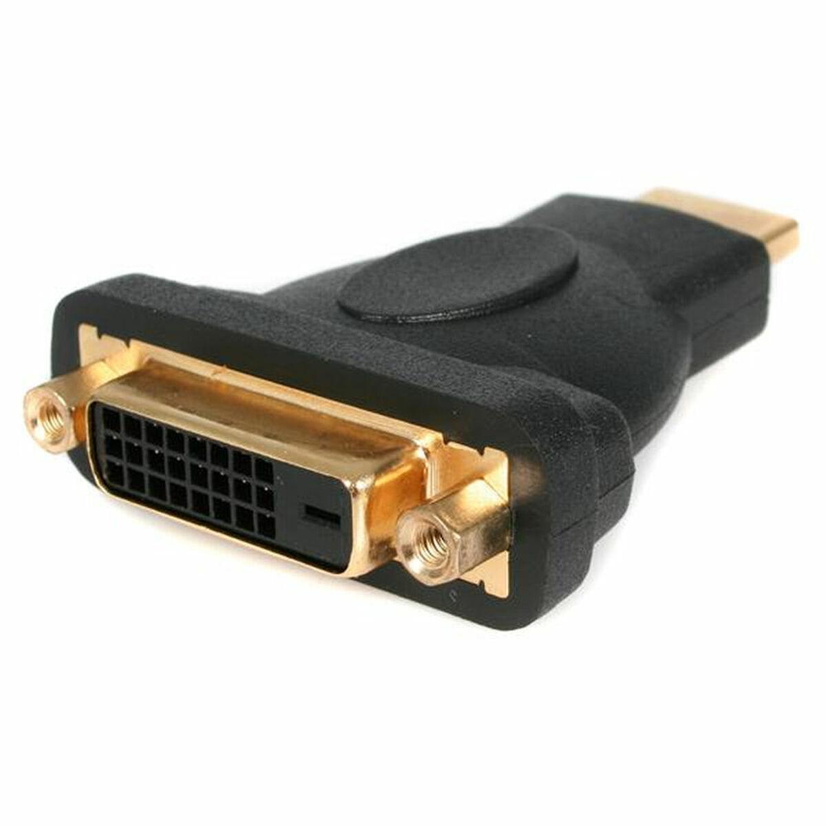 Startech HDMI til DVI-adapter - sort, forgyldte stik