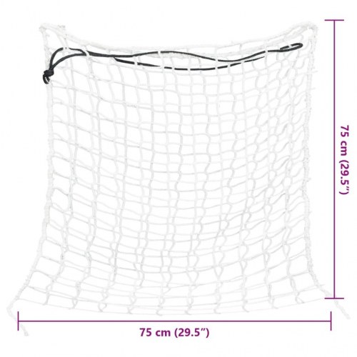 Hønet - 2 stk. rund model i PP, 75 × 75 cm, hvid