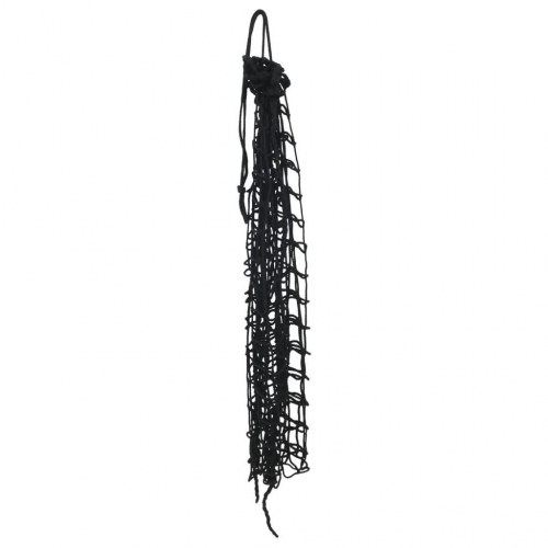 Hønet 2 stk. 75 × 50 cm - rund, sort PP