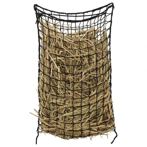 Hønet 2 stk. 75 × 50 cm - rund, sort PP