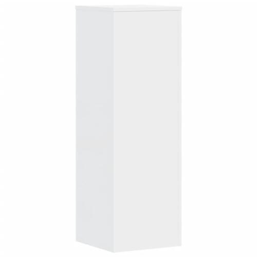 Plantestativer 2 stk. 33x33x100 cm konstrueret træ hvid