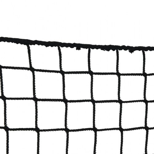 Hønet 2 stk. - 150 × 90 cm rektangulær, sort PP