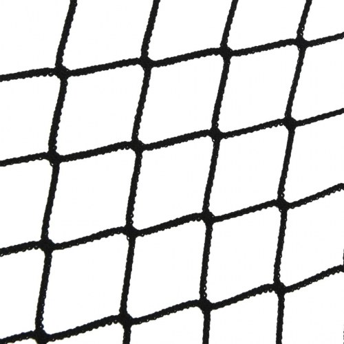 Hønet 2 stk. - 150 × 90 cm rektangulær, sort PP