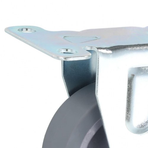 Faste hjul 12 stk. 75 mm