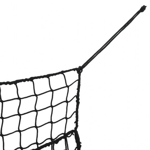 Hønet - 2 stk. rektangulære 100 × 90 cm, PP, sort