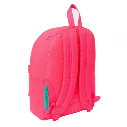 Laptop rygsæk Nait Nait - Fluor Pink 31 × 41 × 16 cm