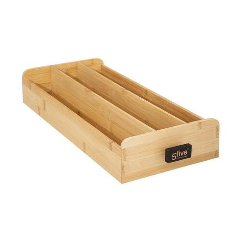 Holder til kaffekapsler 5five Noir Kitchen Sort (38 x 17,8 x 7,3 cm)