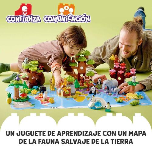 Playset Lego 10975 DUPLO Wild Animals of the World (142 Dele)