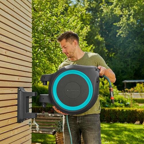 Slange hjuls Gardena Rollup Automatisk 25 m