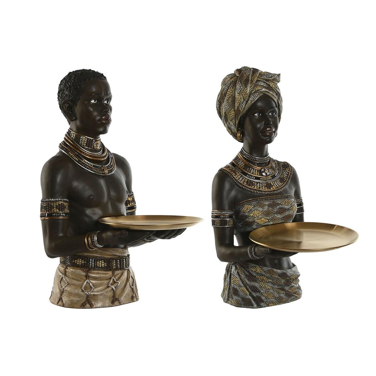Dekorativ Figur Home Esprit 2 Enheder