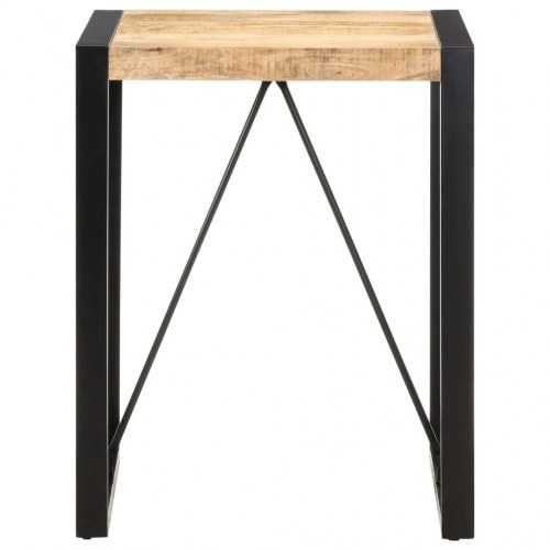 Spisebord 60x60x75 cm massivt ru mangotræ