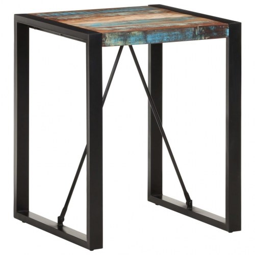 Spisebord 60x60x75 cm massivt genanvendt træ