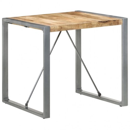 Spisebord 80x80x75 cm ru mangotræ