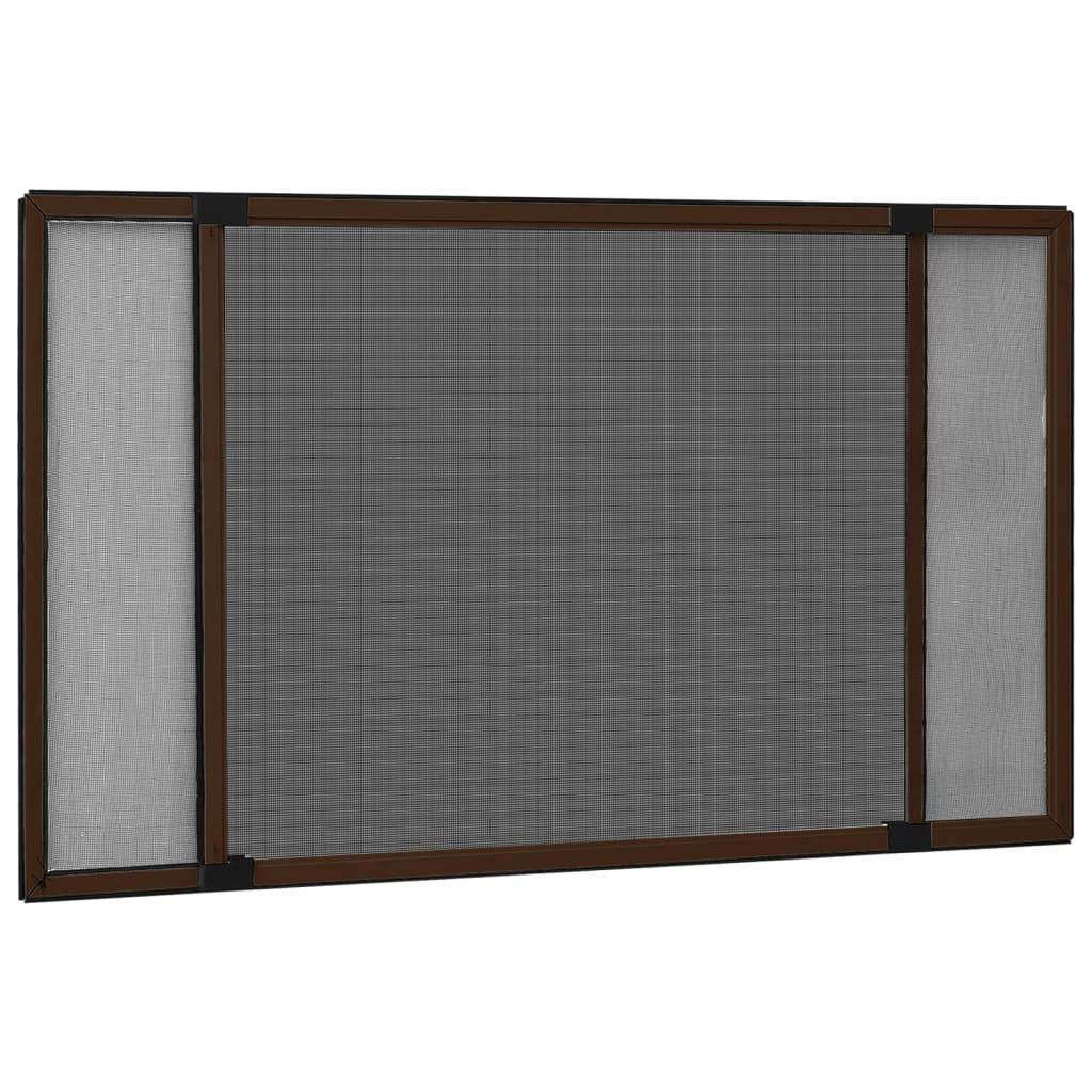 Udvideligt Insektnet Til Vinduer (75-143)X50 Cm - Brun / 143 x 50 cm