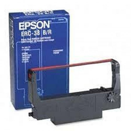 Epson Original Matrix-bånd C43S015376 - Rød/Sort