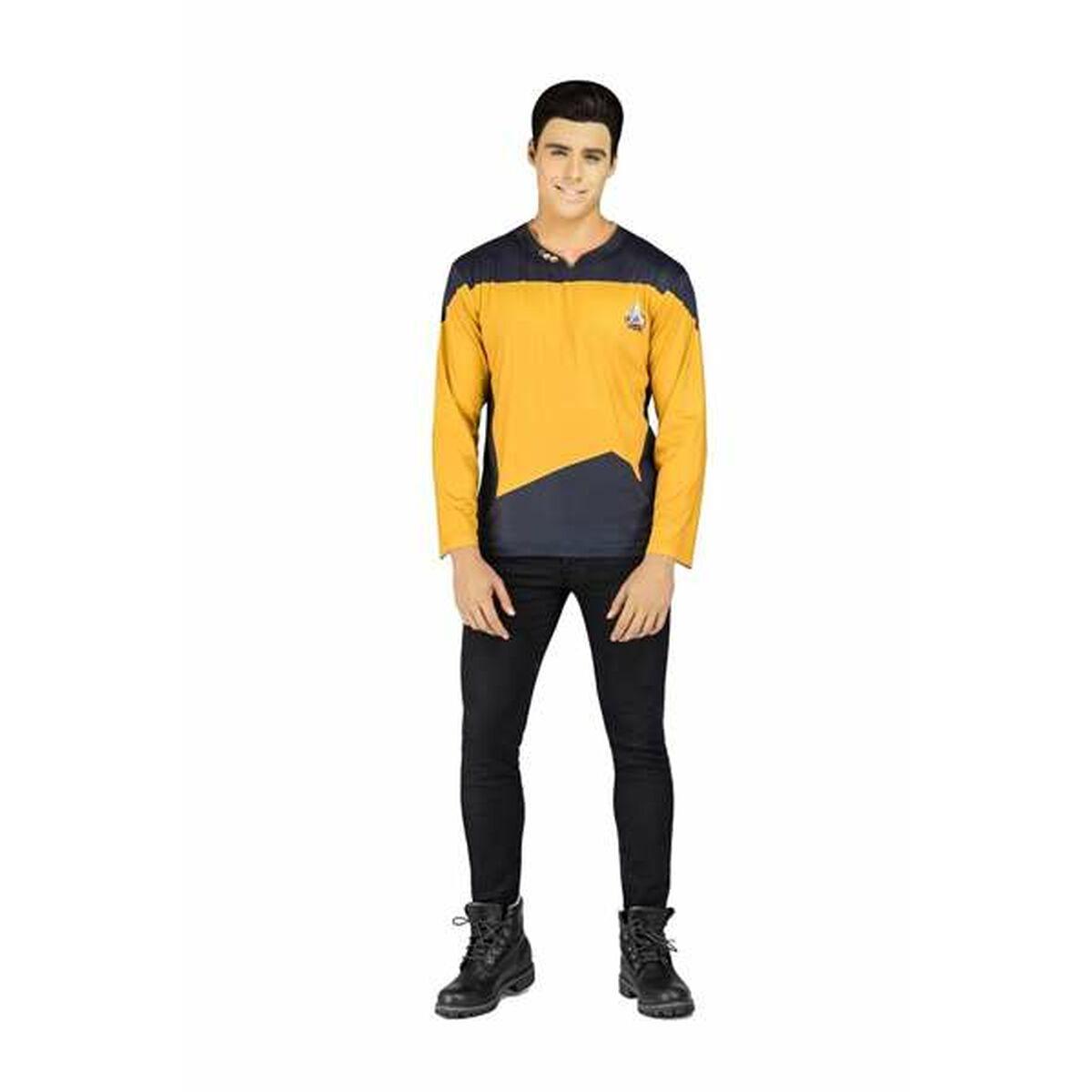 Star Trek Data T-shirt - Gul - S (herre)