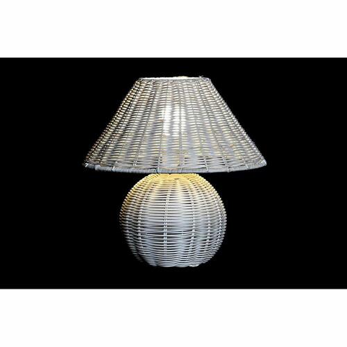 Bordlampe Natur Rattan 220 V 50 W Alpino (30 x 30 x 31 cm)
