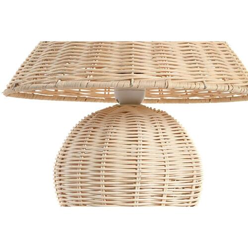 Bordlampe Natur Rattan 220 V 50 W Alpino (30 x 30 x 31 cm)