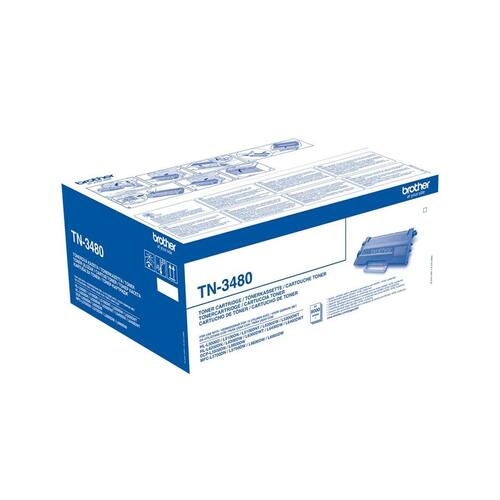 Original toner Brother TN-3480 Sort