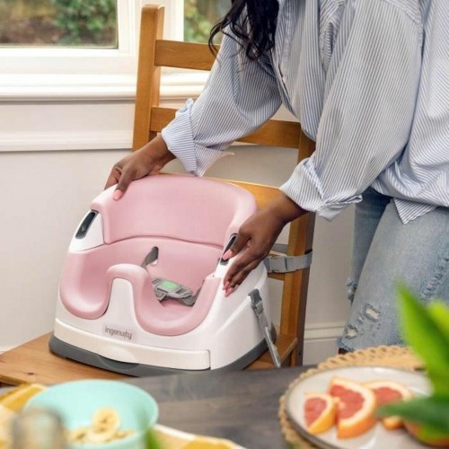 Babystol med bakke Ingenuity - Pink
