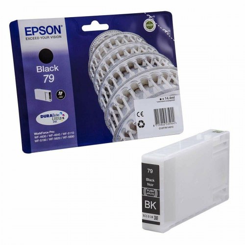 Epson blækpatron 79 Sort - original C13T79114010