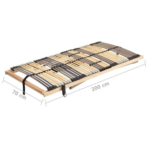 Lamelbund med elevation 28 lameller 7 zoner 70x200 cm