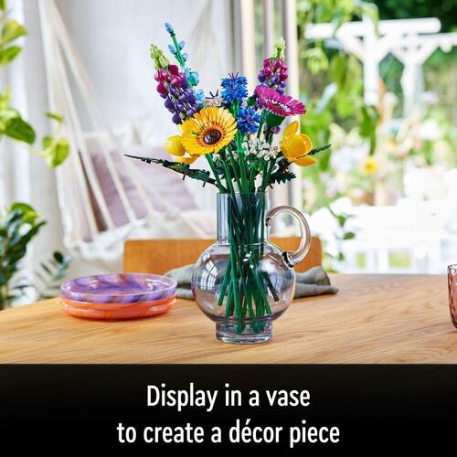 Playset Lego Icons 10313 Bouquet of wild flowers 939 Dele
