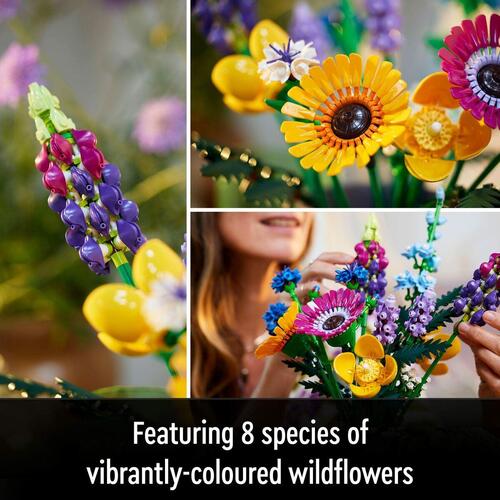 Playset Lego Icons 10313 Bouquet of wild flowers 939 Dele