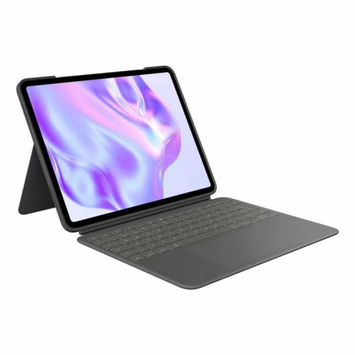 Tablet Cover Logitech Ipad Pro 2024 Sort Spansk Qwerty Qwerty