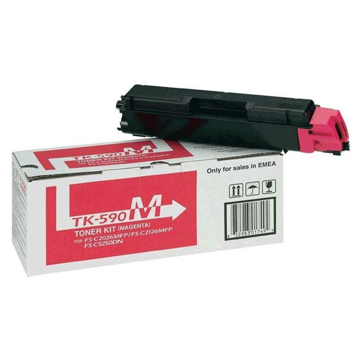 Toner Kyocera Tk 590m Sort Magenta