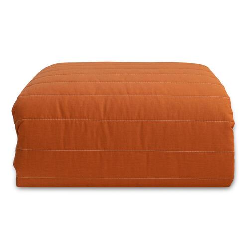 Sengetæppe med to sider Basic Dash Orange 240 x 260 cm