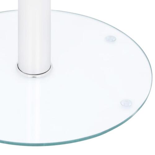 Sofabord 40 cm hærdet glas transparent