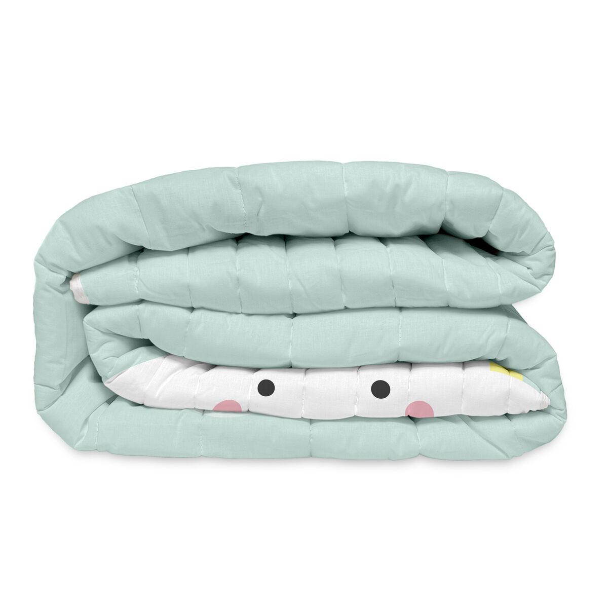 Sengetæppe (vattæppe) Happynois Multifarvet 100 x 130 cm Regnbue