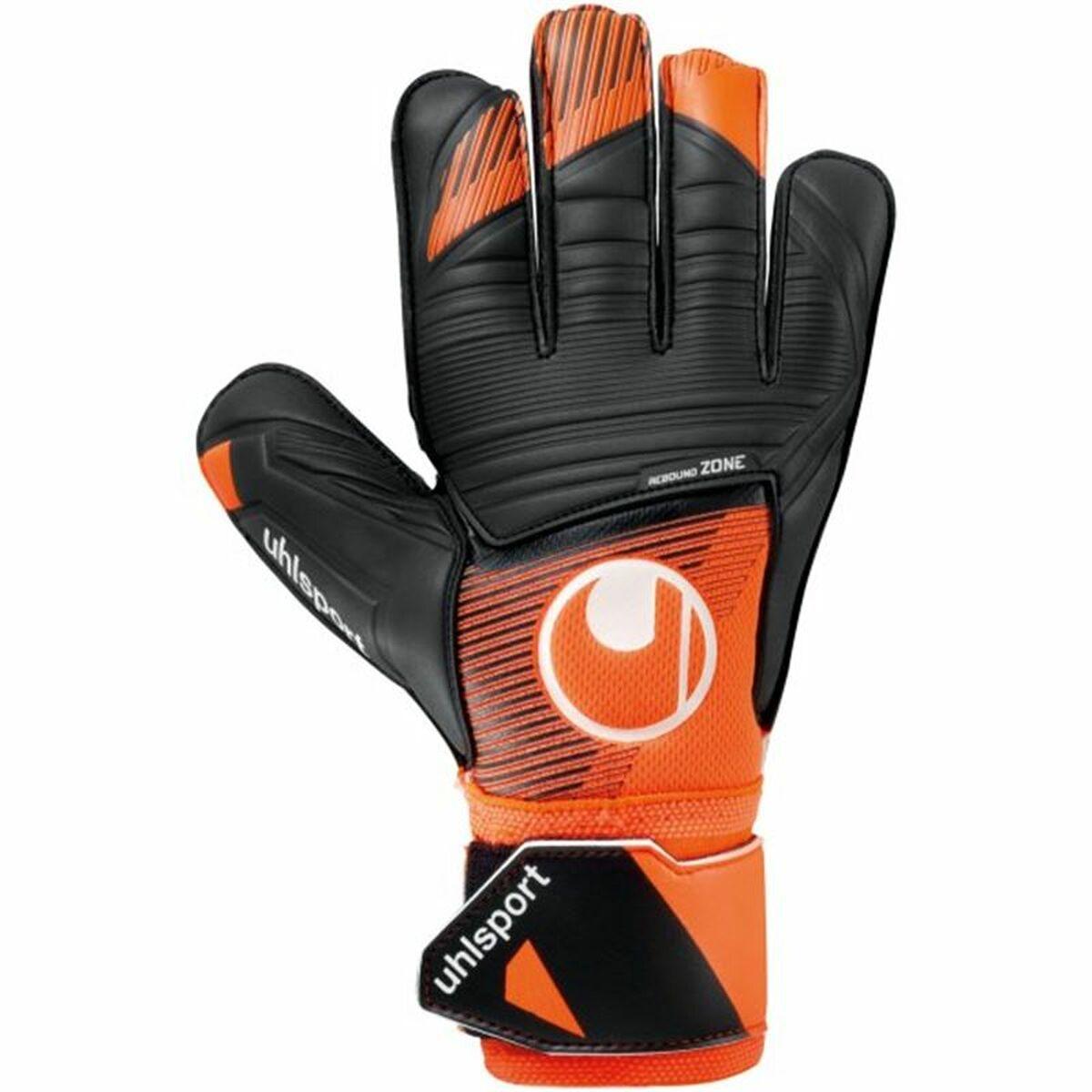 Uhlsport målmandshandsker Soft Resist+ - Orange, voksne str. 8,5