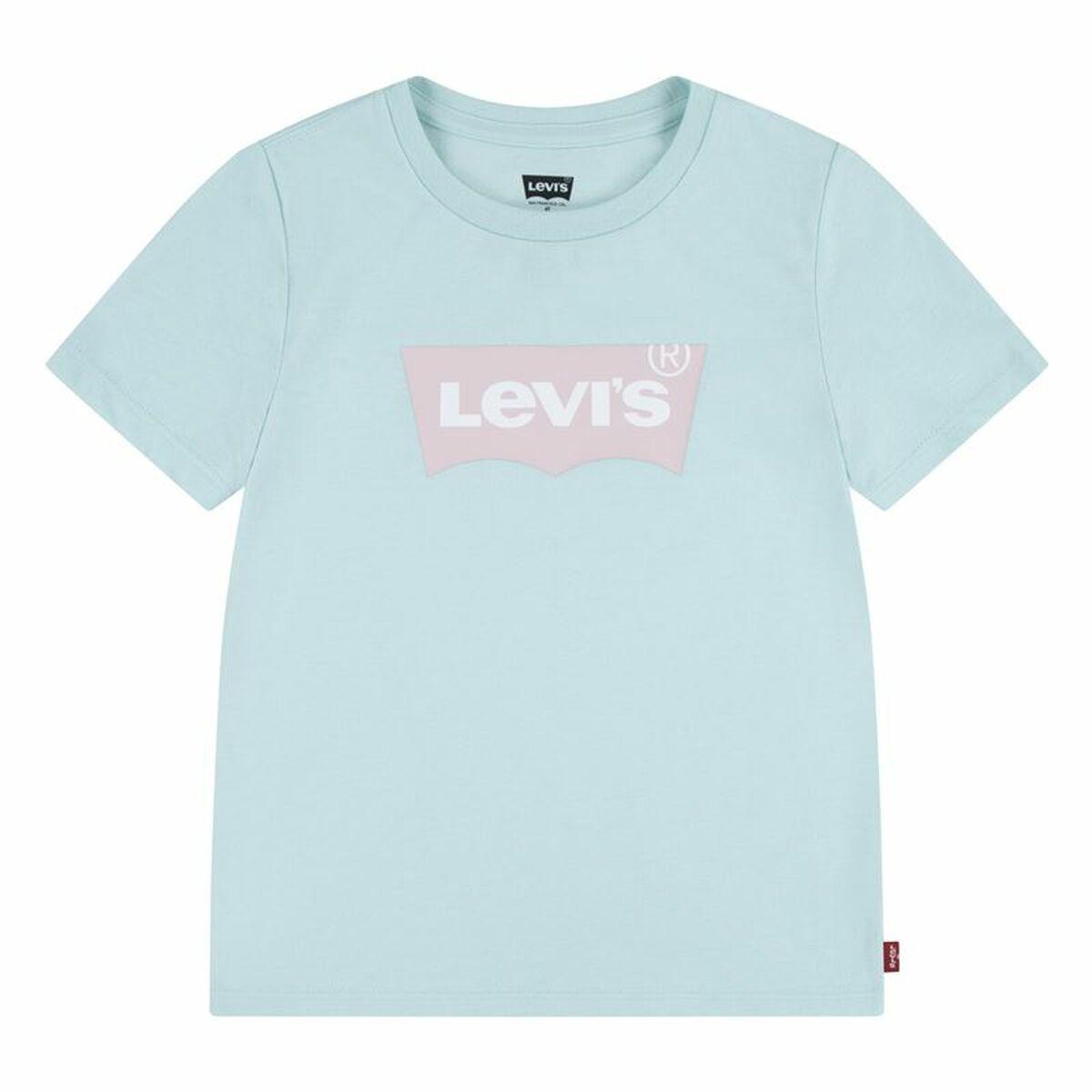 Levi’s Essential kortærmet T-shirt til piger - 4 år, himmelblå