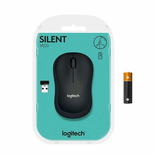 Trådløs mus Logitech B220 Silent Sort 1000 dpi