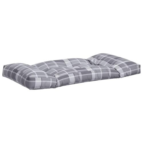 Pallehynder 2 stk. stof gråternet